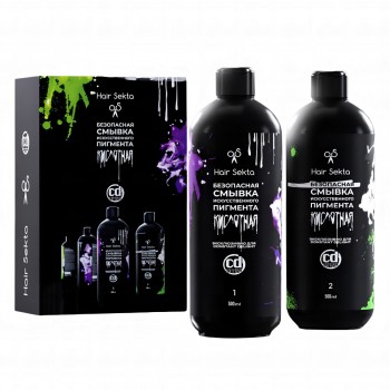 Cмывка искусственного пигмента CD & HAIR SEKTA 2*500мл